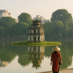 Vista de Hanoi, Vietnam