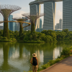 Vibrante ciudad de Singapur con modernidad y cultura, representando el destino turístico ideal.