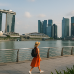 Marina Bay y los Jardines de la Bahía en Singapur